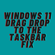 Icône du programme : Windows 11 Drag & Drop to…
